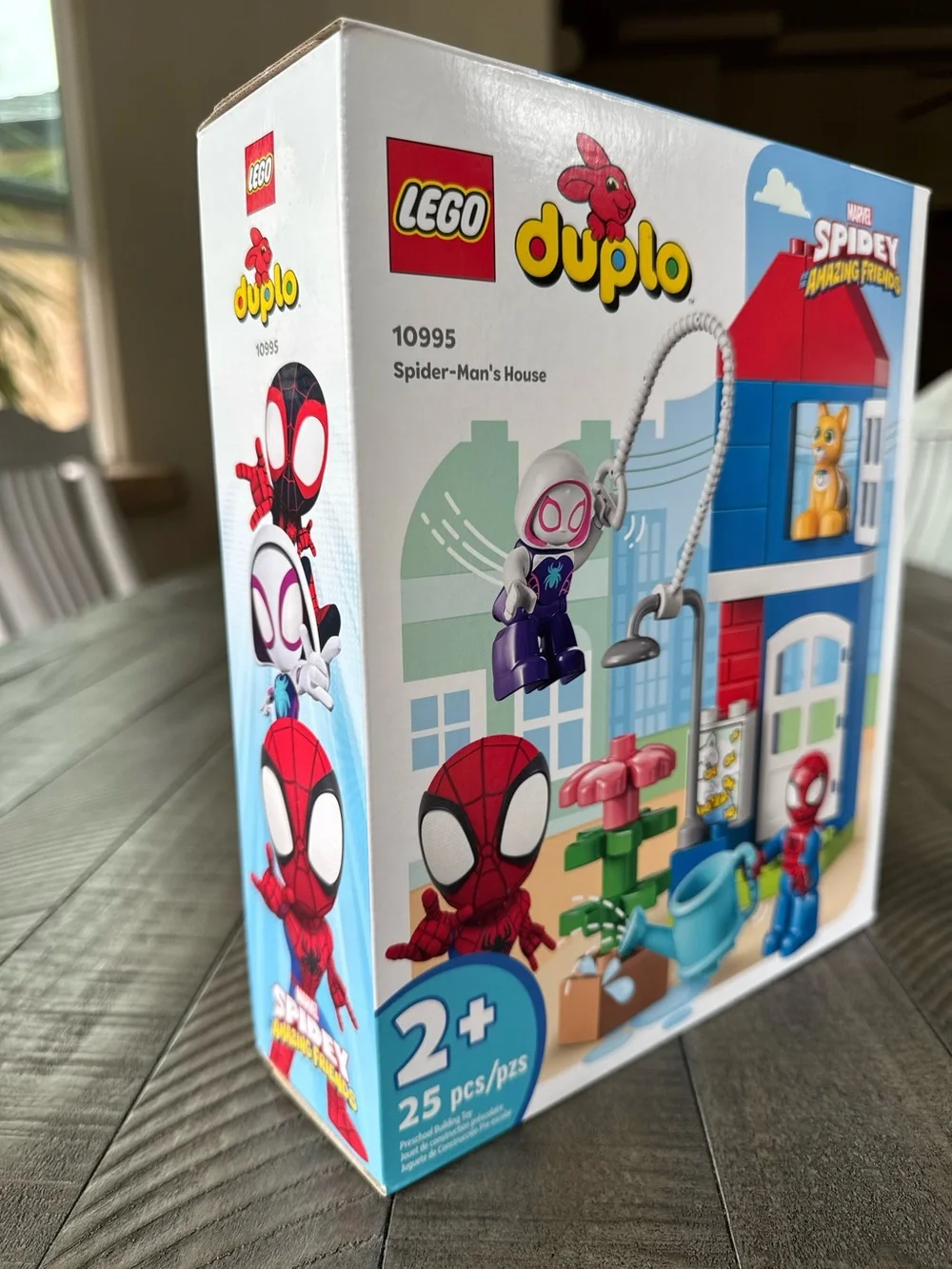 LEGO DUPLO Marvel Spider-Man's House Building Toy Spidey Amazing Friends Playset